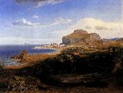 Carl Rottmann Cefalu oil painting